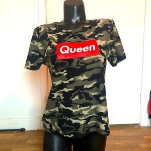 Army queen shirt